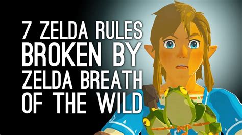 Zelda Breath Of The Wild Gameplay 7 Zelda Rules Breath Of The Wild Is
