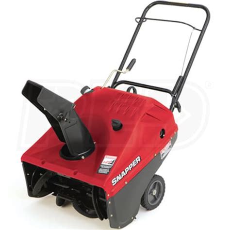Snapper 1695702 Ss521e 21 148cc Electric Start Single Stage Snow Blower