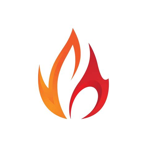 Flame Logo Vector Template Fire Logo Design Graphic 2648104 Vector Art