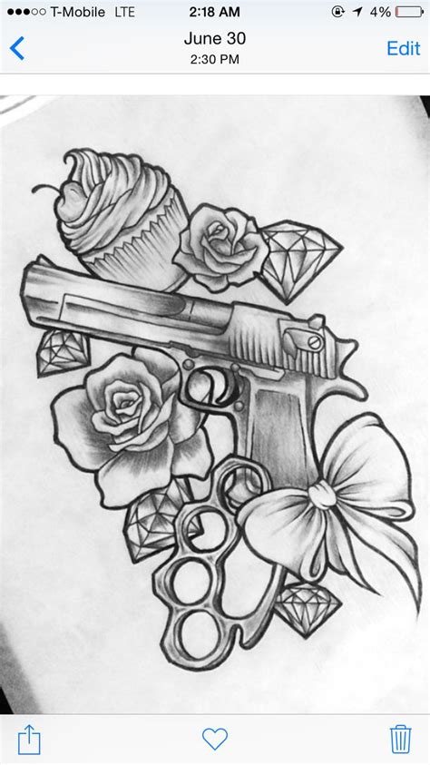 1911 Tatt Needs The Lilacs Tattoo Stencils Gangsta Tattoos