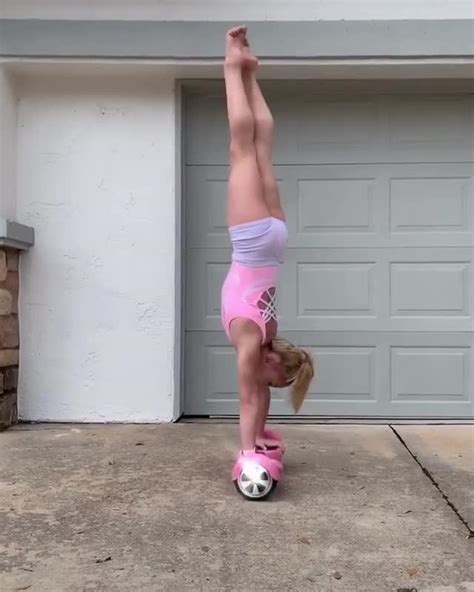 Girl Does Handstand And Gymnastics On Hoverboard Jukin Licensing