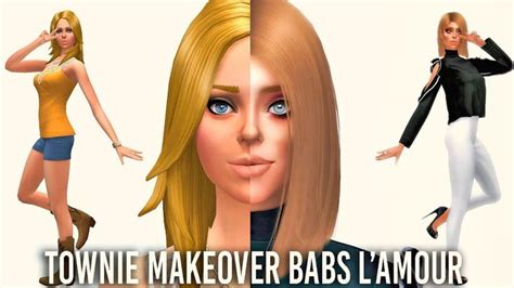 The Sims 4 Townie Makeover Babs Lamour Full Cc List Sims 4 Sims