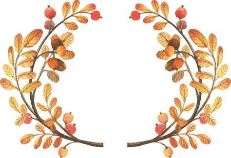 Download Autumn Leaves Border Png Happy Fall Yall Sign Printable Png