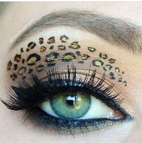 Leopard Print Eye Makeup Leopard Makeup Makeup Geek Makeup