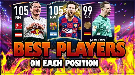 Fifa Mobile 20 Best Player On Each Position Youtube