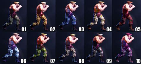 Street Fighter 6 Guile Costumes And Colors 2 Out Of 3 Image Gallery
