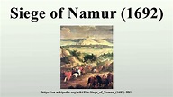 Siege of Namur (1692) - YouTube