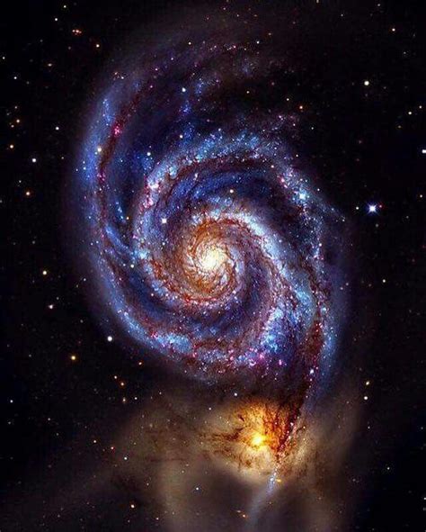 Whirlpool Galaxy Whirlpool Galaxy Spiral Galaxy Galaxies