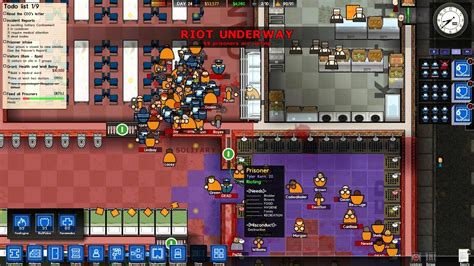The main cause for a riot to occur is when your prisoners become very unhappy. Prison Architect OST - Riot - YouTube