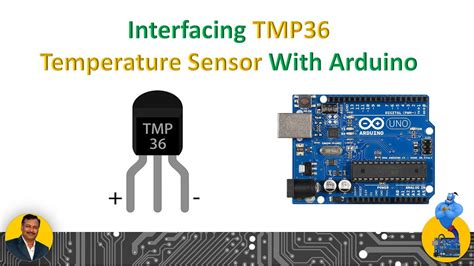 Interfacing Tmp36 Temperature Sensor With Arduino Youtube