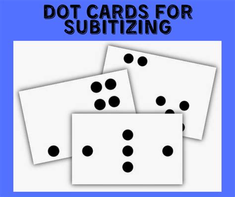 Free Subitizing Cards Math Coachs Corner