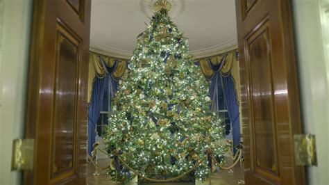 First Lady Melania Trump Unveils Schuylkill Countys Christmas Tree Decorated At White House