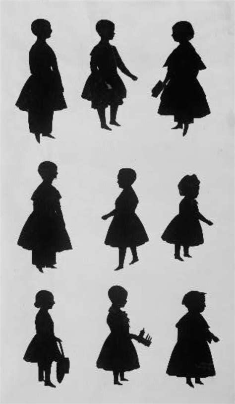 Meggiecat Printable Silhouettes In The Library Of Congress