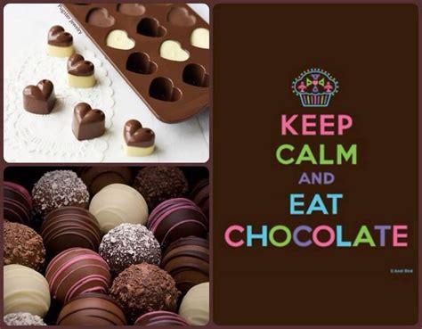 Keep Calm Love Chocolate Chocolate Desserts