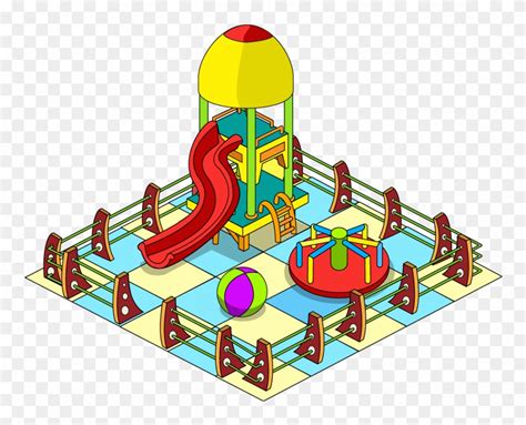 Maximum Safety Jungle Gym Playground Clipart 3710292 Pinclipart