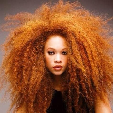Fierce Red Head African Beauty Hair Styles Curly Hair Styles Hair
