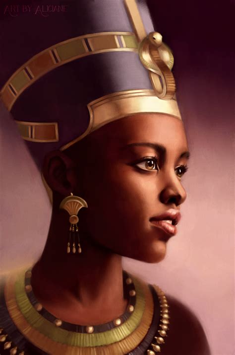 Nefertiti Queen Of Egypt By Aliciane On Deviantart