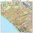 Santa Monica California Street Map 0670000