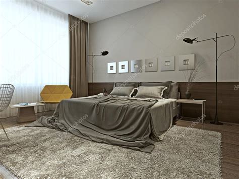 Bedroom Interior In Contemporary Style Stock Photo By ©kuprin33 49470407