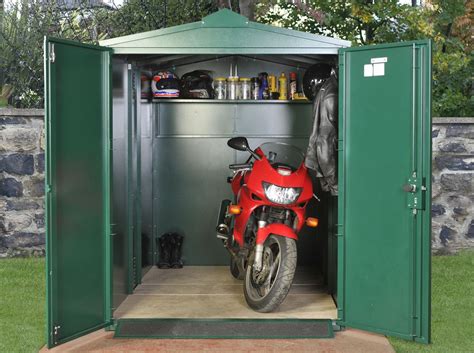 Motorcycle Storage Shed 5ft 2 X 9ft Police Preferred Specification