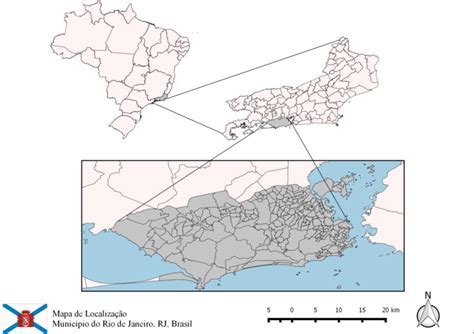 Mapa De Localiza O Do Munic Pio Do Rio De Janeiro RJ Download Scientific Diagram