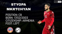 EXCLUSIVE: Styopa Mkrtchyan | FC Ararat-Armenia | Centre Back | 2022/ ...
