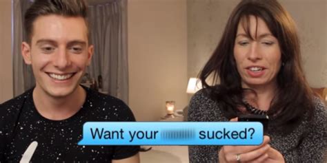 mom reading her son s graphic grindr messages is the most awkward thing ever