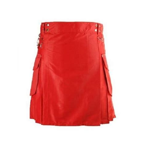 Red Cargo Utility Kilts For Active Men Freeshipping Kilt Experts
