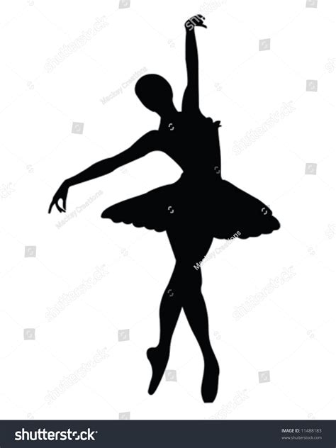 Ballet Dancer Vector Illustration 11488183 Shutterstock