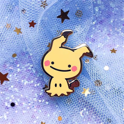 Ditto Mimikyu Enamel Pin Badge Pokemon Badges Cute Patches
