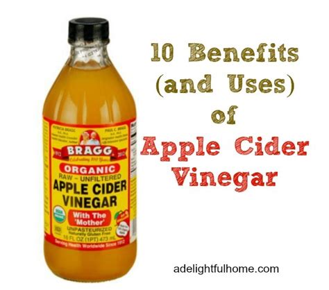 This cheap, natural product is essential in every bathroom and can help with skin conditions, dull hair, cleaning and even health conditions. 10 Benefits (and uses) of Apple Cider Vinegar - A ...