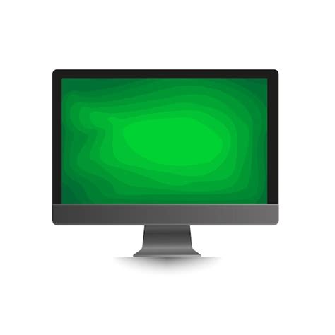 Premium Vector Colorful Screen Lcd Tv Monitor Isolated Icon Of