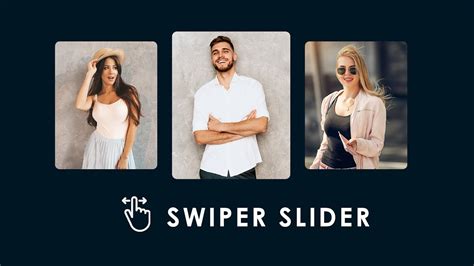 How To Create Touch Slider Make Swiper Slider Using Html Css And Swiper