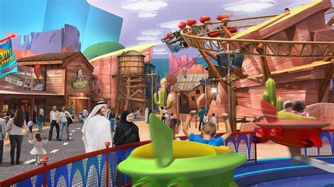 Entertainment Warner Bros Theme Park In Abu Dhabi Has
