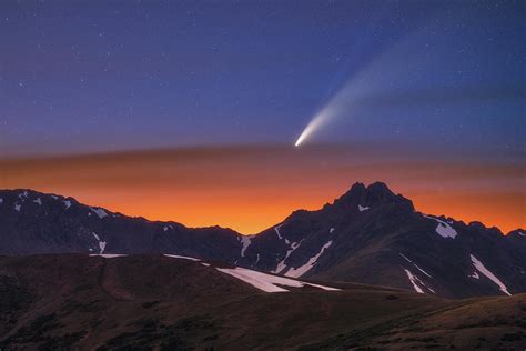 Comet Neowise Over The Citadel Photograph By Darren White Fine Art