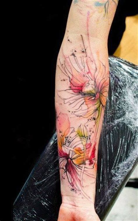17 Best Images About Flower Tattoo On Lower Arm On Pinterest