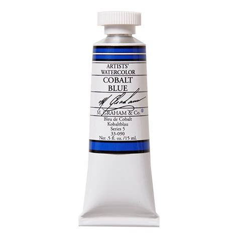 M Graham Artists Paint Watercolor Paint Cobalt Blue 090 M