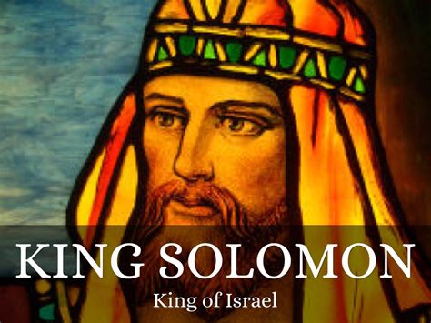 30 Wise Sayings Of King Solomon Thegospel