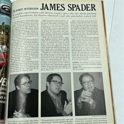 Playboy May 2005 Playmate Of The Month Jamie Westenhiser James Spader