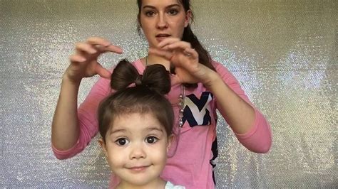 To make this style, your hair must be longer. How To Do Toddler Bow Hairstyle - YouTube