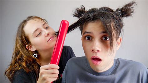 I Let My Girlfriend Style My Hair Youtube
