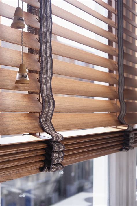 Brown Wooden Blinds And Window Shades At Lowes For Window Decor China