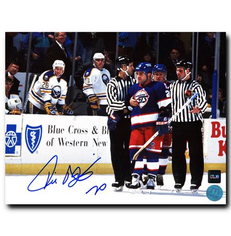 tie domi winnipeg jets autographed action 8x10 photo cojo sport collectables inc reviews on