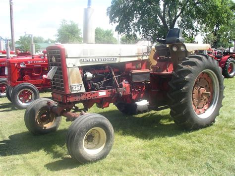 1970 Ih 826 Gold Demonstrator Original Charpente