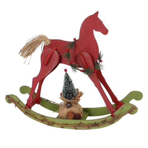 20in Wood Rocking Horse Wood Rocking Horse Rocking Horse Toys Land