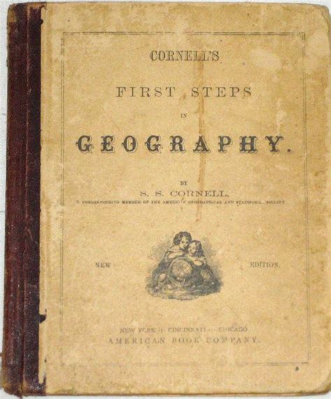 Antique Geography Book 1876 Childrens Vintage Book Maps Etsy