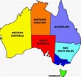 AUSTRALIA - GEOGRAPHICAL MAPS OF AUSTRALIA ~ Klima Naturali™
