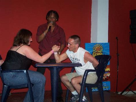 Emma Kickin Butt At Arm Wrestling Picture Of Viva Wyndham Tangerine