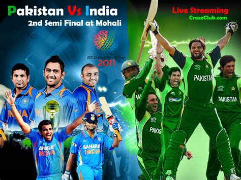 Pakistan Vs India 2nd Semi Finalmar 30 Icc Cricket World Cup 2011