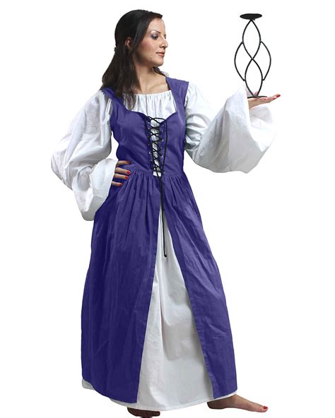 Sweet Medievalrenaissance Peasant Over Dress Multiple Color Options